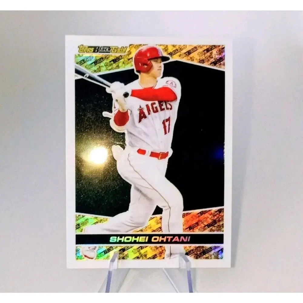 Shohei Ohtani 2021 Topps Chrome Update Series - Target Topps Black Gold #BGC-13